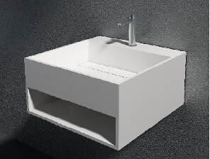 Buy cheap Seamless Wall Hanging Wash Basin Unique Modern Wall Mount Sink from wholesalers