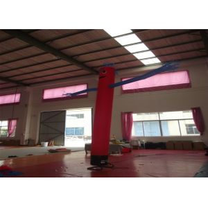 Buy cheap Decoration One Leg Advertising Air Dancers height 4m Inflatable single leg air dancer Blow Up Marketing Balloons from wholesalers