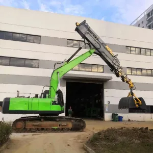 Buy cheap Extendable Clamshell Telescopic Arm For Deep Digging from wholesalers