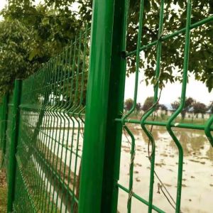 Buy cheap Boundary Wall Curved 3D Wire Mesh Fence Q235 Q195 S235J2 from wholesalers