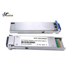 Buy cheap SMF Media XFP Fiber Transceiver CH59 1530.33nm 80km Dual LC EML Transmitter from wholesalers