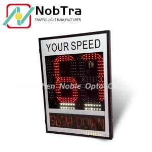 Buy cheap Customer OEM Radar Traffic Speed Sign With Red&Amber LED from wholesalers