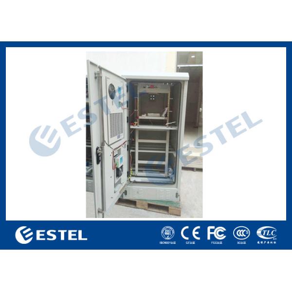 Custom Galvanized Steel Outdoor Power Enclosure Equipment Rack Cabinet