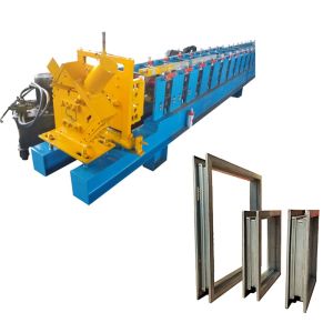 Aluminum Metal Steel Door Frame Roll Forming making Machine Door Frame Making