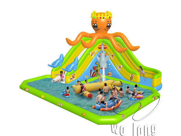 hot selling cheap inflatable water slide