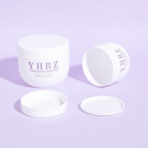 Buy cheap Customizable Plastic Jars With Screw Caps 120g 250g 500g Empty Body Scrub Jar from wholesalers