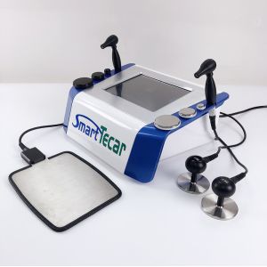 Buy cheap Double 80mm Handle Tecar Therapy Diathermy Machine RF Tecar Microwave Diathermy Equipment For Muscle Relax from wholesalers