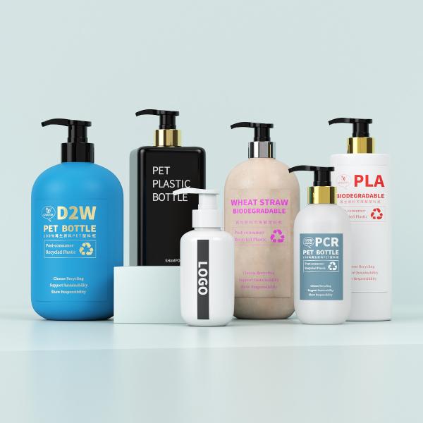 Quality Cornstarch Biodegradable Plastic Bottles Compostable PLA for sale