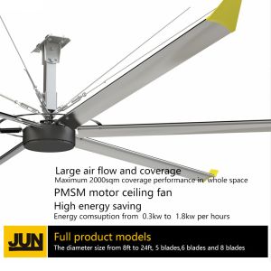 Buy cheap Large Airflow HVLS Ceiling Fan from wholesalers