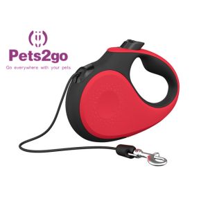 Buy cheap Pets2go Easy Manage 500cm*1cm Retractable Pet Leash from wholesalers