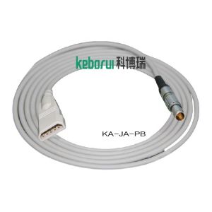 China IBP adapter cable compatible for Jostra Metal 5pin single position monitor to PVB transducer on sale