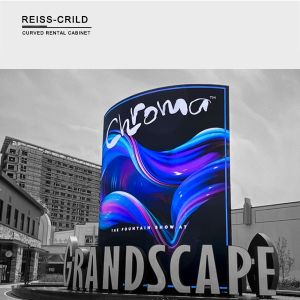 Buy cheap IP65 P5 SMD3535 6500nits Curved Led Screens 800W/M2 from wholesalers