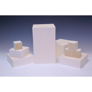 Honeycomb Ceramic White SiO2 MgO For Industrial VOC