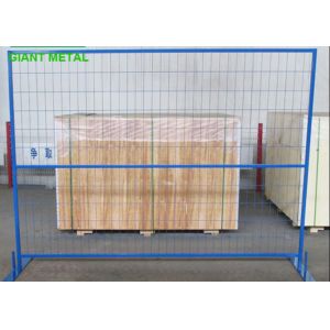 Easily Assembled Canada Galvanized Movable 6ft Temporary Site Fencing