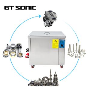 Buy cheap Digital Industrial Ultrasonic Cleaning Machine 65L Ultrasonic Gun Cleaner 1080W from wholesalers