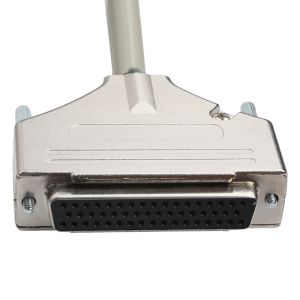 Hd D Sub Db50 Case Zinc Alloy Nickel Plated To D-Sub Mdr Plug Od 90mm