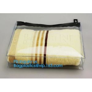 Buy cheap Promotional PVC Toiletry bag with zipper and slider, Underwear packing bag,shinny zipper,matte slider printing customize from wholesalers