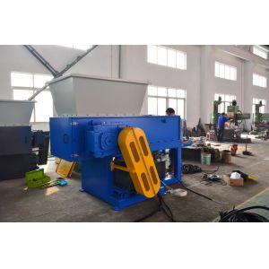 High Output Plastic Pipe Shredder For Hard Pipes , Spindle Speed Is 45-100 Rpm