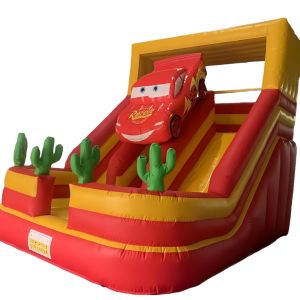 Buy cheap Commercial Grade Inflatable Slide with 6x4m Size and 3 Years Warranty for Outdoor Playground from wholesalers