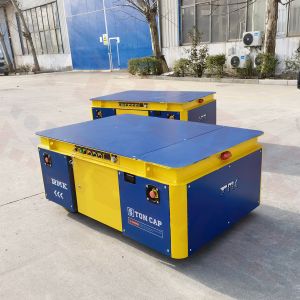 Buy cheap Electric Remote Control 5 Tons Steerable Transformer Transfer Trolley from wholesalers