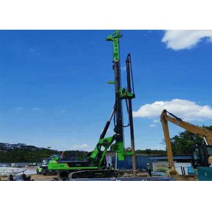 Buy cheap 220kNm 28rpm Hydraulic Earth Rotary Crawler Mounted Drill Rig Machine from wholesalers