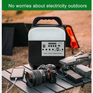 Buy cheap Camping Portable Solar Kit With Charger Light Radio Home Energy System from wholesalers