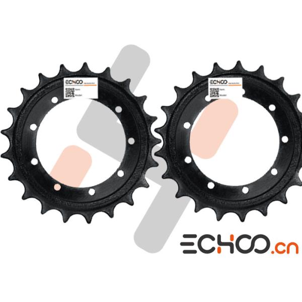 Buy cheap Kobelco SK30 Chain Idler Sprocket / Industrial Chain Sprocket High Strength from wholesalers