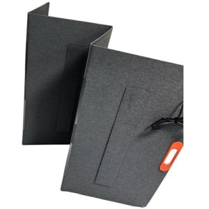 China Durable Solar Briefcase Charger Featuring Lightweight Foldable Panels Perfect for Remote Worksites and Field Operations on sale