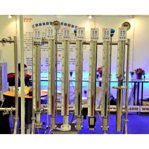 Liquid Measuring PN2.5 Magnetic Tank Level Indicator And Remote Transmitter