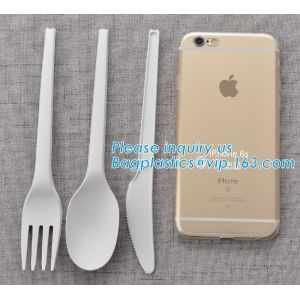 Buy cheap PLA cutlery |knife|fork|spoon,EN13432 certificate PLA Cutlery fork,Disposable and biodegradable PLA tableware,bagease pa from wholesalers