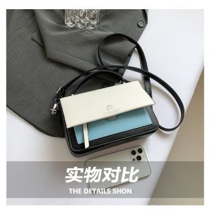 2024 SPRING AND SUMMER NEW FASHION SMALL SQUARE BAG SINGLE SHOULDER BAG MATCHING