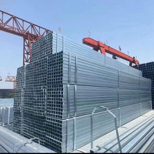 4 Inch Schedule 40 Galvanized Square Pipe Construction Structure