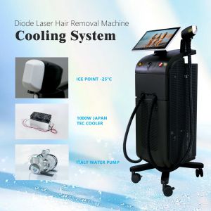 Powerful 810NM Diode Laser Hair Removal Machine with Advanced IPL and ND YAG