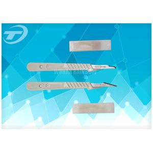 Buy cheap Sterilized Disposable Scalpel With Carbon Steel Balde By Gamma Radiation from wholesalers