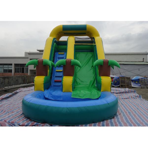 Buy cheap Amusement Inflatable Water Slide PVC Tarpaulin For Kids Fun Inflatable Water Park For Kids from wholesalers