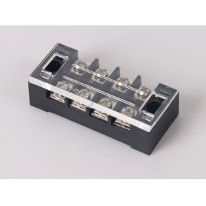 2504 Type Barrier Terminal Blocks For Different PCB Layout PC Material Clear