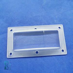 Buy cheap Custom Quartz Transparent Opaque Punching Step High Temperature Corrosion Resistant from wholesalers