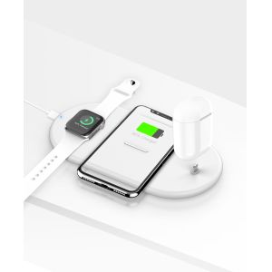 Buy cheap Airpods IWatch Iphone Xs Qi Fast Wireless Charging Pad from wholesalers