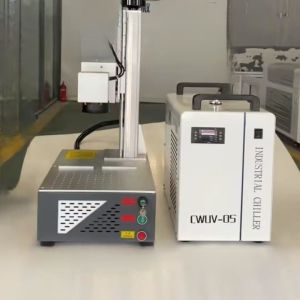 3W 5W Gobos UV Laser Marking Machine Laser Printing For Color PP Plastic Cable