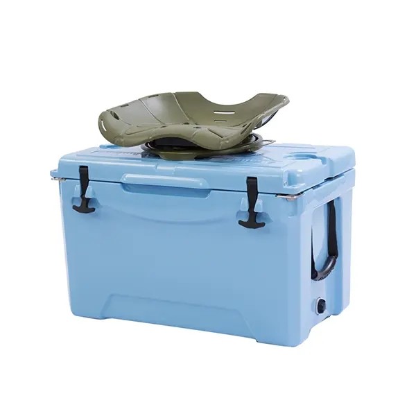 Buy cheap Customized 50L Rotomolded Cooler Box , Fishing Plastic Insulated Ice Box from wholesalers