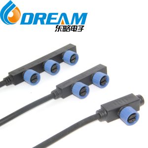 Buy cheap 8 Years Factory M15 2 3 4 5 6-Pin Led Street Light Led Module Waterproof Cable F-Type Y Connector For Led Module from wholesalers