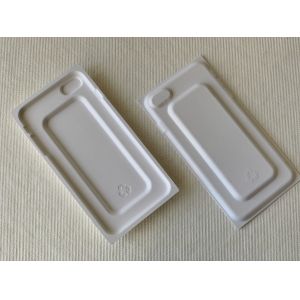 China Pulp Dry Press Moulded Fiber Packaging Smooth Eco Friendly on sale