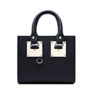 Buy cheap 2016 spring and summer new European style leather leather handbag female retro iron square from wholesalers