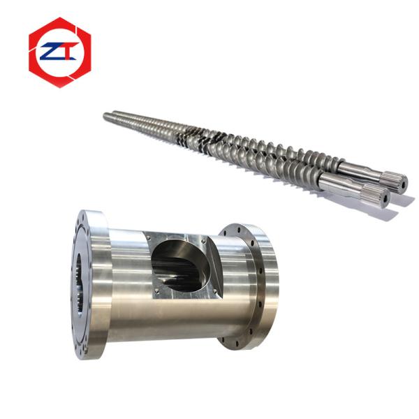 Buy cheap Co Rotating Round Extruder Barrel For Precision CNC Machining 45#+Cr26 from wholesalers