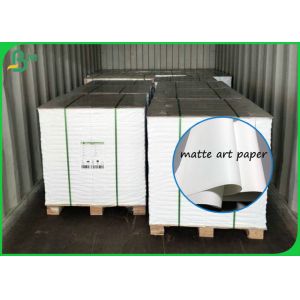 Buy cheap 80gr 140gr Virgin Pulp Style Matte Art Paper For Magazine Printing from wholesalers