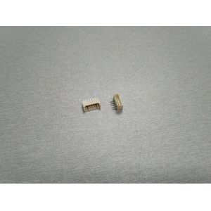 Buy cheap 1.25mm pitch Top entry type wafer connector PCB connector tin-plated pin shrouded header from wholesalers