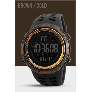 Water Resistant 3ATM All Plastic Quartz Watch 48mm Lcd Quartz Watch