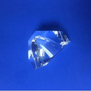 Buy cheap Angle Tolerance of 0/-0.1mm Optical Glass Wedge Shape Quartz Light Guide Block for Precision from wholesalers
