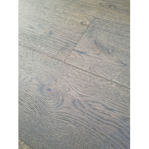 Character Grade Engineered European Oak Flooring With Gray Stained