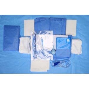 Buy cheap Custom Breathable Disposable Sterile Drape Sheets , Abdominal Drape from wholesalers